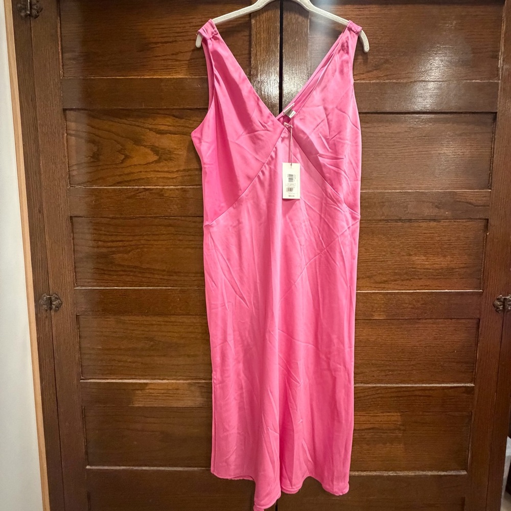 A New Day Pink Midi Dress